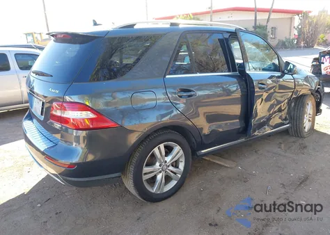 2012 Mercedes-Benz Ml 350 4Matic z USA, uszkodzony, nr VIN 4JGDA5HB3CA044036